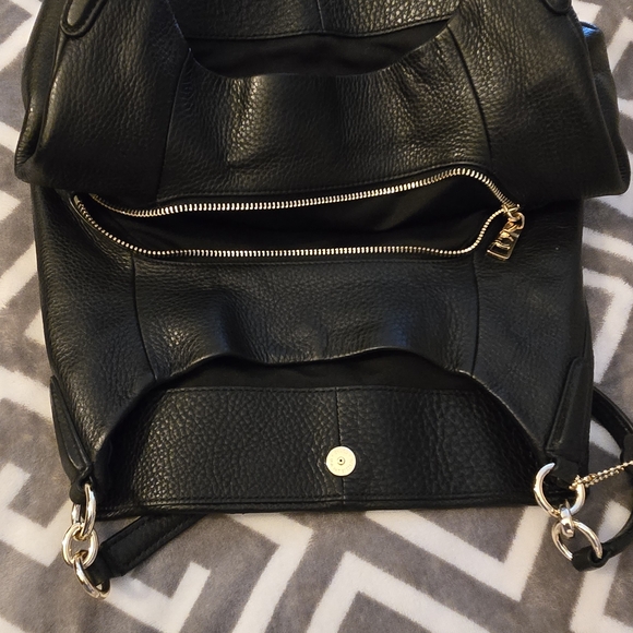 Coach Black Leather Hobo Bag - Picture 5 of 8